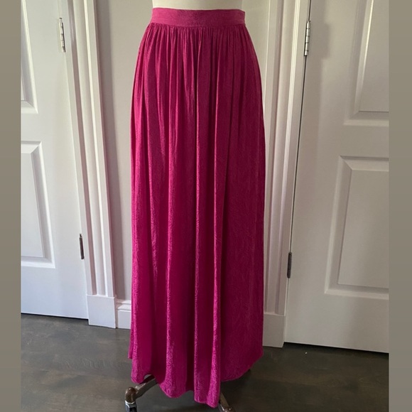 Anthropologie Dresses & Skirts - Anthropologie Akemi + Kin Pink Paisley Maxi Skirt